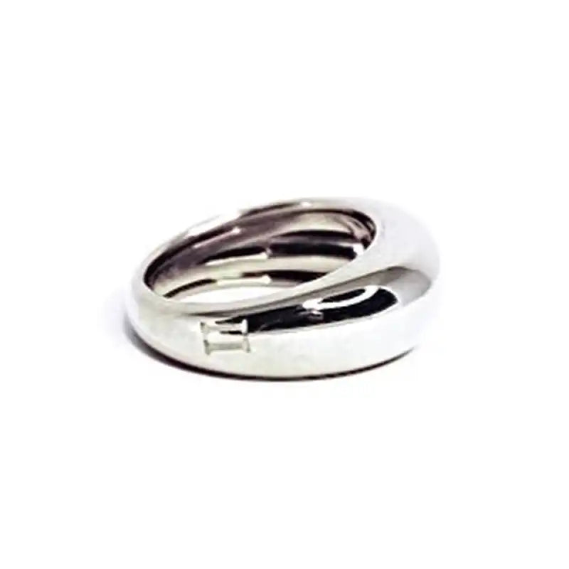 The Chelsea Ring in sterling silver stamped with roman numeral II by Freight